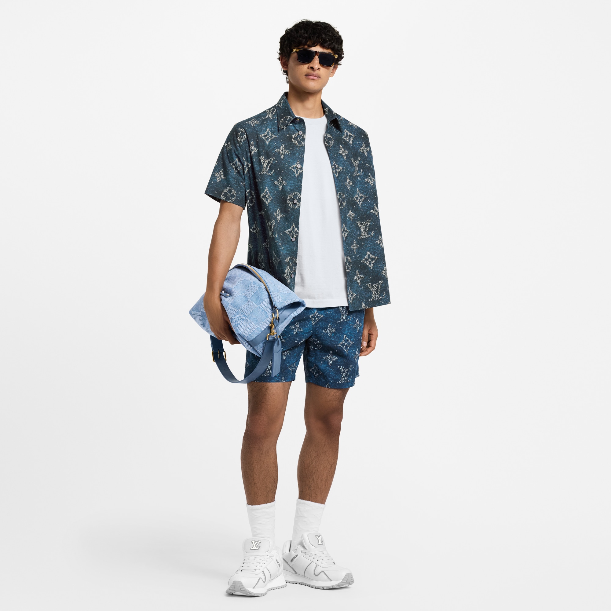 Printed Monogram Short-Sleeved Shirt - Ready-to-Wear | LOUIS VUITTON